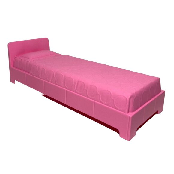 Barbie Dreamhouse Pink Bed #FHY73 #GNH53 Replacement Dollhouse 2018 2020 - Picture 4 of 11